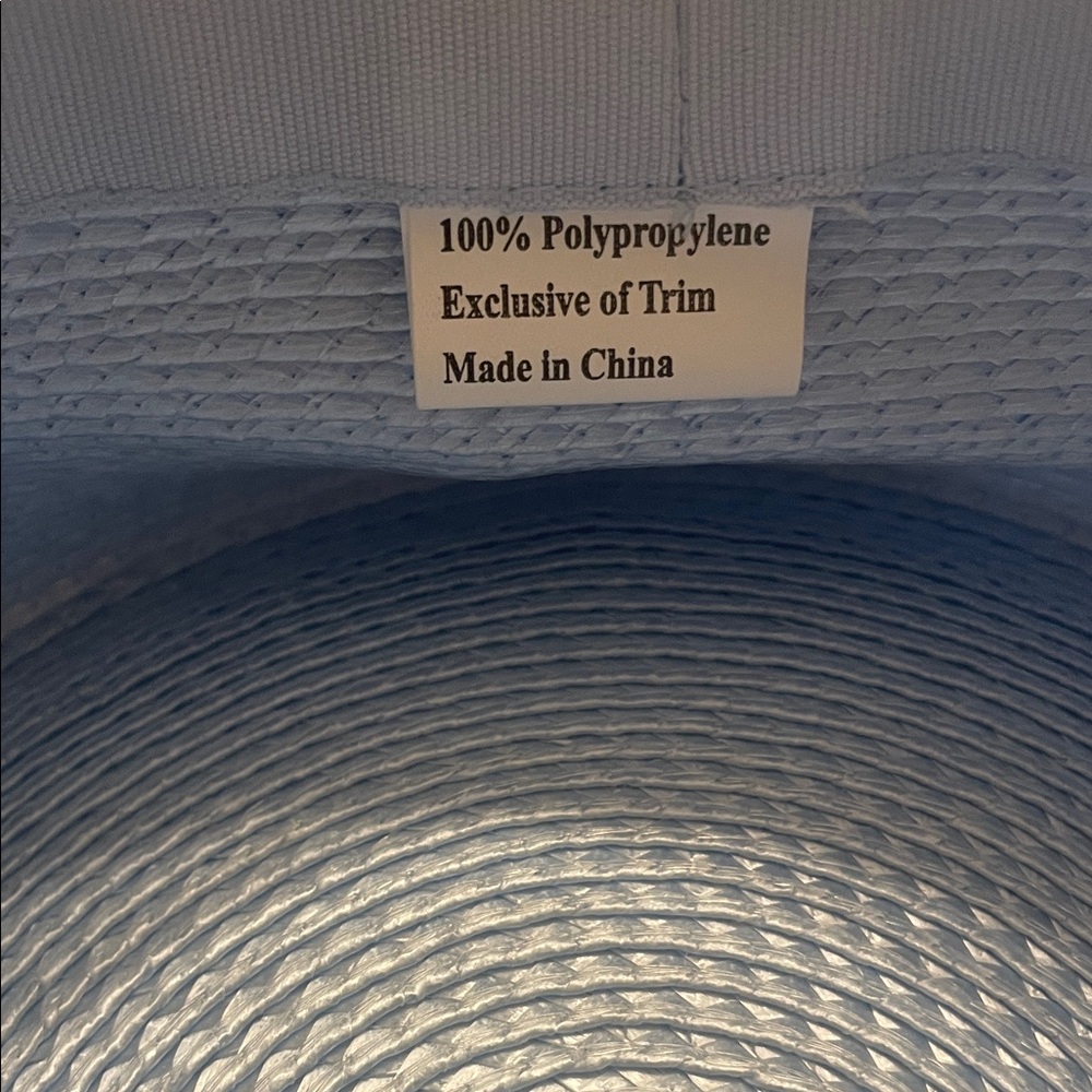 Blue Derby Church Hat Mesh Rosette Tea Party Wedding - Picture 11 of 14
